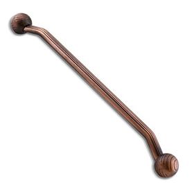 Badem10 Topuz Mobilya Mutfak Dolabı Çekmece Dolap Kapak Antik Bakır 224 mm Metal Kulp