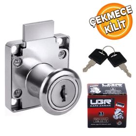 Badem10 Ugr 4x4 cm Kare Nikel Mobilya Kilidi