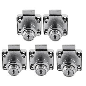 Badem10 Ugr 4x4 cm Kare Nikel Mobilya Kilidi