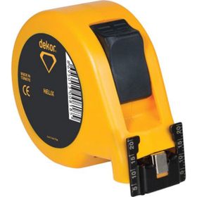 Badem10 Uzunluk Ölçme 3 m x 16 mm Dekor 816 Helix Mıknatıslı Şerit Metre