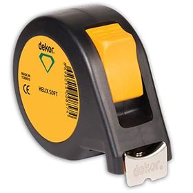 Badem10 Uzunluk Ölçme 8 m x 25 mm Dekor 858 Helix Soft Şerit Metre
