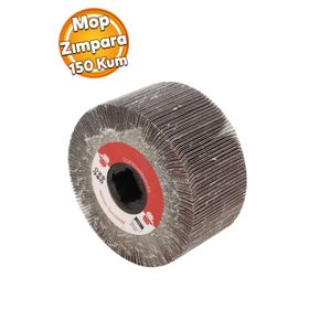 Badem10 Volker 150 Kum 100x50x19 mm Kırmızı Mop Zımpara