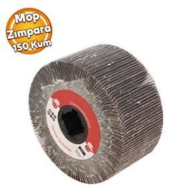 Badem10 Volker 150 Kum 100x50x19 mm Kırmızı Mop Zımpara