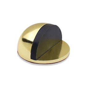 Badem10 Yapışkanlı Metal Kapı Stopu Gold Yarımay Kapı Stoperi Durdurucu Tutucu Tamponu
