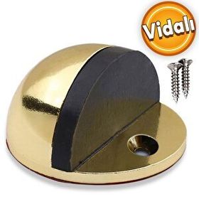 Badem10 Yarımay Kapı Albrifin Vidalı Metal Kapı Stopu Durdurucu Tutucu
