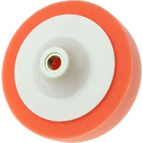 Badem10 Zımpara Tabanlı Turuncu 150 mm M14 Uyumlu 5 Adet Pasta Cila Polisaj Süngeri