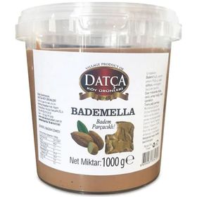 Bademella 1000 gr Badem Parçacıklı Badem Ezmesi