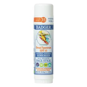 Badger 18.4 gr Clear Zinc Kokusuz Güneş Kremi Stick Spf 35