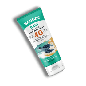 Badger 87 ml Clear Zinc Mineral Güneş Koruyucu Spf40+ Krem