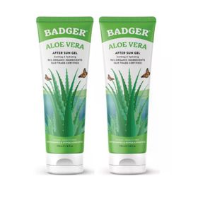 Badger Aloe Vera After Sun Gel 2x118 ml Güneş Sonrası Nemlendirici