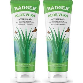 Badger Aloe Vera After Sun Gel 2x118 ml Güneş Sonrası Nemlendirici