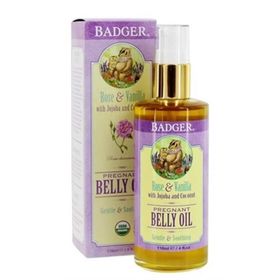 Badger Balm Belly Oil 118 ml Hamilelik Öncesi Ve Sonrası İçin Nemlendirici