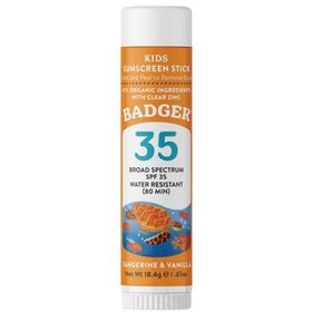 Badger Balm Kids Kolay Sürülüm Stick Spf 35 18 gr Çocuk Güneş Kremi