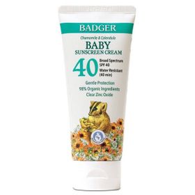 Badger Spf 40 87 ml Balm Baby Sunscreen Bebekler için Güneş Kremi
