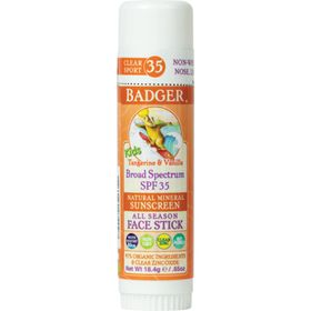 Badger SPF35 Kolay Sürülüm Clear Zinc Stick Çocuk Güneş Kremi