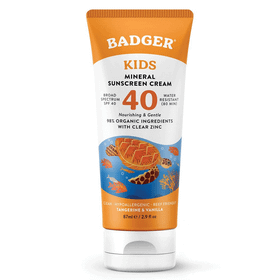 Badger SPF40 87 ML Kolay Sürülüm Clear Zinc Çocuk Güneş Kremi