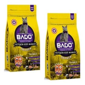 Bado 2x500 gr Tavuk Etli Yetişkin Kedi Maması