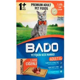 Bado 85 gr Ciğerli Yetişkin Yaş Kedi Maması