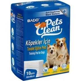 Bado Pets Clean 60x90 cm 10'lu Köpek Çiş Eğitim Pedi