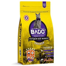 Bado Tavuklu Yetişkin 2x1.5 kg Kedi Maması