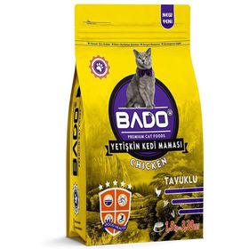 Bado Yetişkin Tavuklu 1.5 kg Kedi Maması
