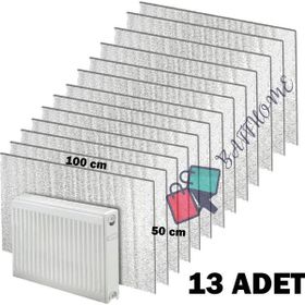 Baffhome Ankaflex Isı Yalıtımlı Radyatör Petek Arkası Sıcaklık Tasarruf 13 Adet Kalorifer Izopan Levhası