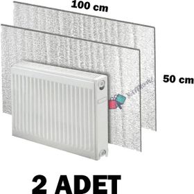 Baffhome Ankaflex Isı Yalıtımlı Radyatör Petek Arkası Sıcaklık Tasarruf 2 Adet Kalorifer Izopan Levhası