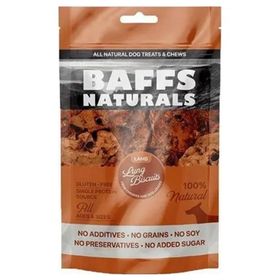 Baffs Naturals 100 gr Kuzu Ciğer Bisküvi Köpek Ödül Maması