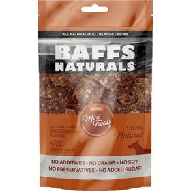 Baffs Naturals 100 gr Kuzu Mini Atıştırmalık Köpek Ödül Maması