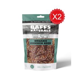Baffs Naturals 2x100 gr Tavuk Boyun %100 Doğal Köpek Ödül Maması