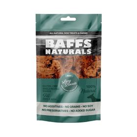Baffs Naturals Dana Ciğer Bisküvi 100 gr Köpek Ödül Maması