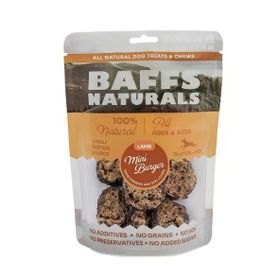 Baffs Naturals Mini Burger Kuzulu 100 gr Köpek Ödülü