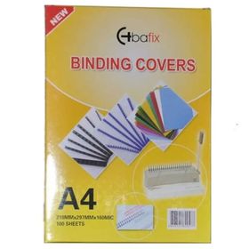 Bafix 160 Micron 100'lü A4 PVC Cilt Kapağı Mor