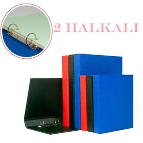 Bafix A42H03 Siyah A4 2 Halkalı Klasör