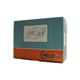 Bafix BFX 222 Hareketli Plastik 2'li Şeffaf Evrak Rafı