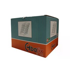 Bafix BFX 555 Hareketli Plastik 5 Katlı Şeffaf Evrak Rafı