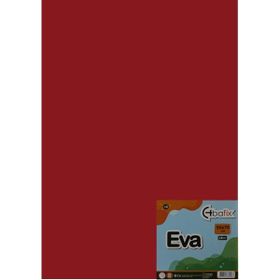 Bafix Düz Renk 50x70 Kırmızı Eva