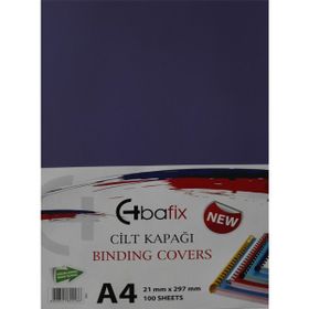 Bafix Plastik Opak A4 160 MIC Mor Cilt Kapağı