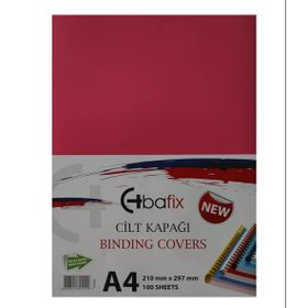 Bafix Plastik Opak A4 160 MIC Pembe Cilt Kapağı