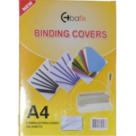 Bafix Plastik Opak A4 160 MIC Pembe Cilt Kapağı