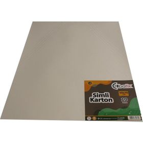 Bafix Simli 50x70 Beyaz Karton
