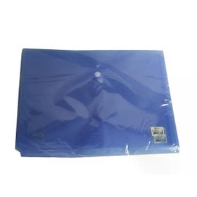 Bafix U1120P Çıtçıtlı A4 Mavi Zarf Dosya