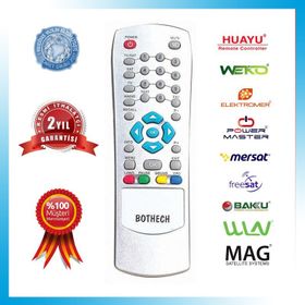 Baftec 15500-15600 Uydu Alıcı Kumandası
