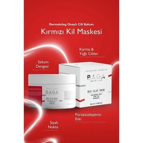 Baga 100 ml Kırmızı Kil Maskesi