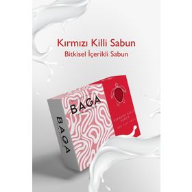 Baga 125 gr Kırmızı Killi Sabun