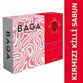 Baga 125 gr Kırmızı Killi Sabun