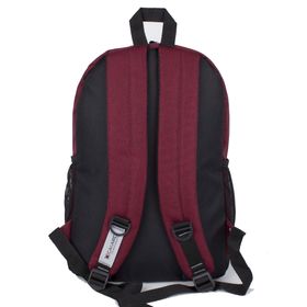 Bagacar 20101 Bordo Unisex Sırt Çantası