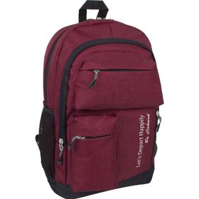 Bagacar 20101 Bordo Unisex Sırt Çantası