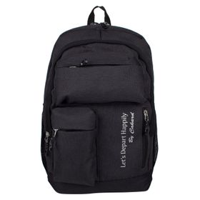 Bagacar 20101 Unisex Günlük ve Okul Sırt Çantası Siyah