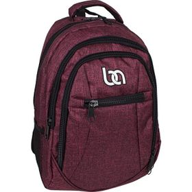 Bagacar 307 Laptop Bölmeli Okul Ve Günlük Sırt Çantası Bordo